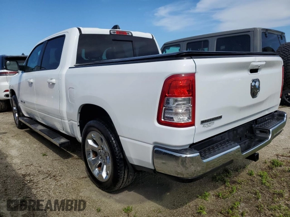 2021 Ram 1500 Big Horn z VIN 1C6RREFG5MN814952, wystawiony jako Copart lot #74951324 z przebiegiem 32 970 mil mil oraz Nie do naprawy • Non repairable. Historia ofert i sprzedaży dostępna na DreamBid. Obrazek 2.