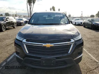 2022 Chevrolet Traverse LS with VIN 1GNERLKW2NJ130336, listed as a Copart auction lot 69991994 with 51,202 mi miles and Salvage Title. Bid and sale history available at carsss.com. Image 5.