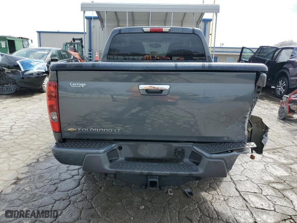 2012 Chevrolet Colorado LT w/1LT with VIN 1GCDSCF90C8133639, listed as a Copart auction lot 51111855 with 161,026 mi miles and Salvage Title. Bid and sale history available at carsss.com. Image 6.