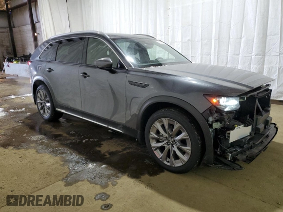 2024 Mazda CX-90 Premium Plus z VIN JM3KKEHD6R1147686, wystawiony jako Copart lot #89326355 z przebiegiem 5 779 mil mil oraz Szkoda całkowita • Salvage title. Historia ofert i sprzedaży dostępna na DreamBid. Obrazek 4.