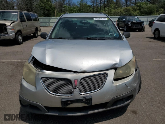 2005 Pontiac Vibe with VIN 5Y2SL63835Z467789, listed as a Copart auction lot 60890035 with 220,518 mi miles and Salvage title. Bid and sale history available at DreamBid. Image 5.