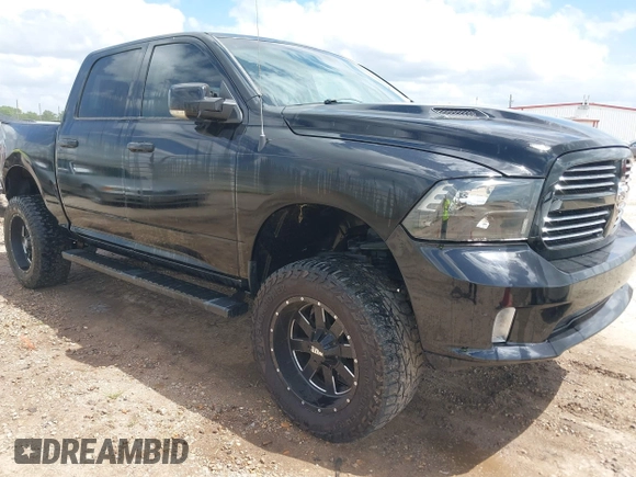 2014 Ram 1500 Sport with VIN 1C6RR7MT6ES233054, listed as a IAAI auction lot 41936407 with 144,759 mi miles and . Bid and sale history available at DreamBid. Image 1.