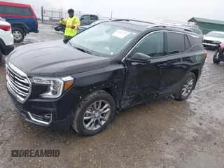 2024 GMC Terrain SLT with VIN 3GKALVEG7RL186378, listed as a IAAI auction lot 42667785 with 10,125 mi miles and . Bid and sale history available at DreamBid. Image 17.