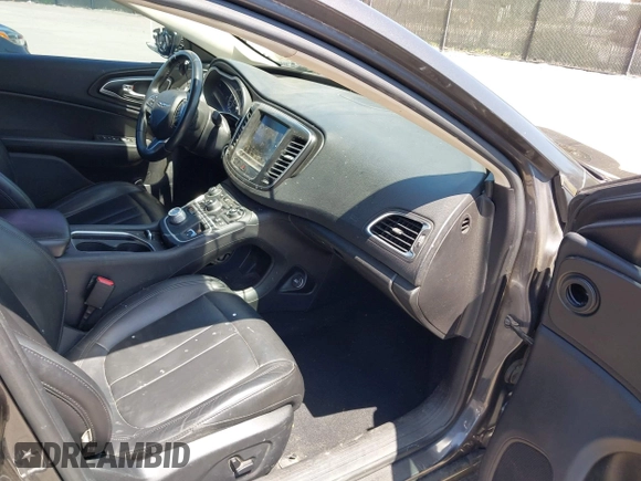 2016 Chrysler 200 Limited with VIN 1C3CCCAB8GN180125, listed as a IAAI auction lot 41971782 with 63,026 mi miles and . Bid and sale history available at carsss.com. Image 5.