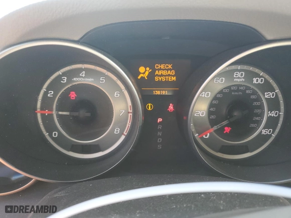 2012 Acura MDX Tech Pkg with VIN 2HNYD2H33CH545587, listed as a Copart auction lot 48760845 with 138,191 mi miles and Salvage Title. Bid and sale history available at carsss.com. Image 9.