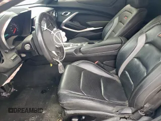 2018 Chevrolet Camaro 2SS with VIN 1G1FH1R77J0126746, listed as a Copart auction lot 57275265 with 87,593 mi miles and Salvage title. Bid and sale history available at DreamBid. Image 7.
