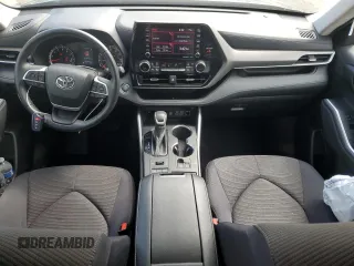 2022 Toyota Highlander LE with VIN 5TDBZRBH5NS193739, listed as a Copart auction lot 59274444 with 13,804 mi miles and Salvage title. Bid and sale history available at DreamBid. Image 8.