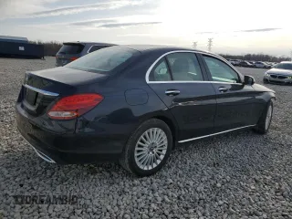 2017 Mercedes-Benz C with VIN 55SWF4JB7HU217203, listed as a Copart auction lot 46826495 with 98,133 mi miles and Salvage Title. Bid and sale history available at carsss.com. Image 3.