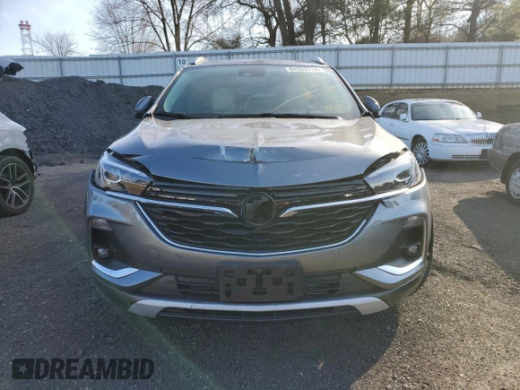 2020 Buick Encore GX Essence with VIN KL4MMGSL8LB119620, listed as a Copart auction lot 84553714 with 13,465 mi miles and Salvage title. Bid and sale history available at DreamBid. Image 5.