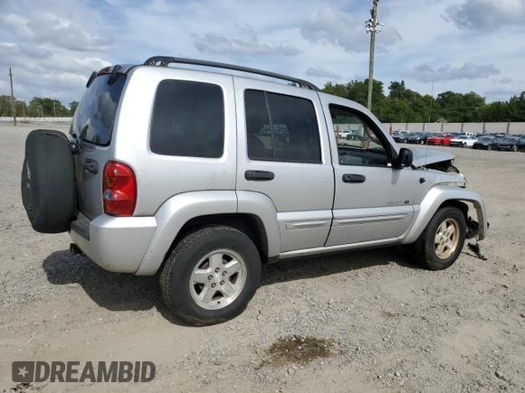 2002 Jeep Liberty Limited with VIN 1J4GL58K72W330141, listed as a Copart auction lot 57138515 with 130,382 mi miles and Non repairable. Bid and sale history available at DreamBid. Image 3.