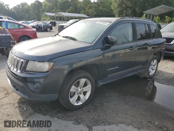 2016 Jeep Compass Sport z VIN 1C4NJCBA9GD553842, wystawiony jako Copart lot #58010695 z przebiegiem 141 751 mil mil oraz Czysty tytuł • Clean title. Historia ofert i sprzedaży dostępna na DreamBid. Obrazek 1.