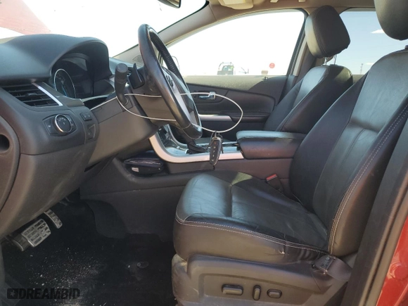 2013 Ford Edge Sport with VIN 2FMDK4AK7DBC51780, listed as a Copart auction lot 53848825 with 215,385 mi miles and Salvage Title. Bid and sale history available at carsss.com. Image 7.