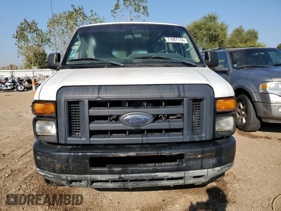 2013 Ford Econoline Cargo Commercial with VIN 1FTNS2EW1DDB11096, listed as a Copart auction lot 71987114 with 72,426 mi miles and Salvage Title. Bid and sale history available at carsss.com. Image 5.
