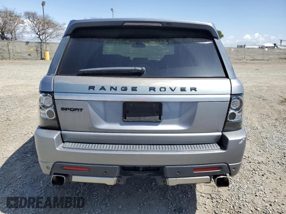 2012 Land Rover Range Rover Sport HSE with VIN SALSF2D47CA741320, listed as a Copart auction lot 52128495 with 110,160 mi miles and Salvage Title. Bid and sale history available at DreamBid. Image 6.