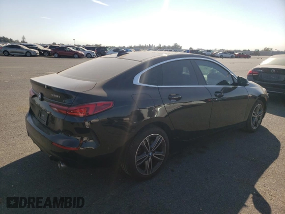 2021 BMW 2 Series 228i with VIN WBA53AK08M7J12166, listed as a Copart auction lot 72882853 with 26,967 mi miles. Bid and sale history available at carsss.com. Image 3.