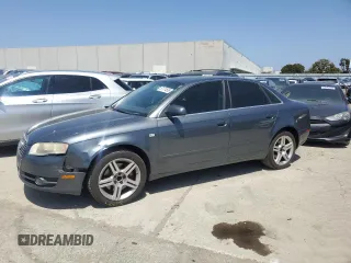 2007 Audi A4 2.0T z VIN WAUDF78E47A181906, wystawiony jako Copart lot #57174595 z przebiegiem 189 044 mil mil oraz Szkoda całkowita • Salvage title. Historia ofert i sprzedaży dostępna na DreamBid. Obrazek 1.