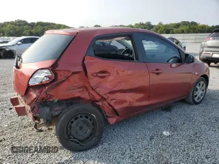 2014 Mazda 2 Sport with VIN JM1DE1KY8E0171646, listed as a Copart auction lot 70670884 with 98,656 mi miles and Salvage Title. Bid and sale history available at carsss.com. Image 3.