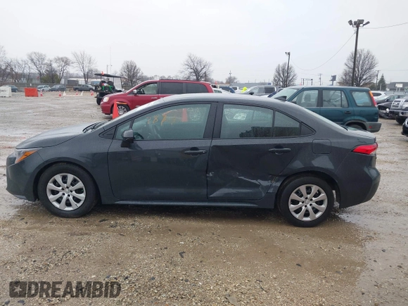 2024 Toyota Corolla LE with VIN 5YFB4MDE0RP208165, listed as a IAAI auction lot 41907873 with 14,872 mi miles and . Bid and sale history available at DreamBid. Image 15.