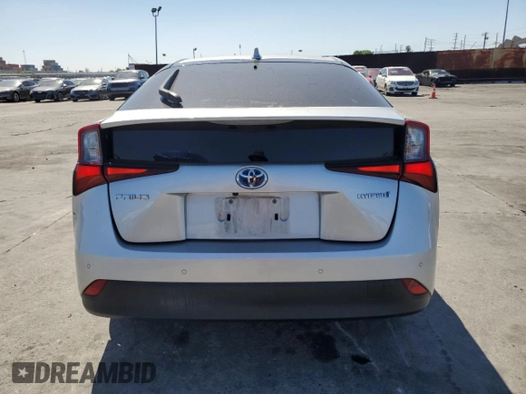 2021 Toyota Prius L Eco with VIN JTDKAMFU4M3139379, listed as a Copart auction lot 50362825 with 133,148 mi miles and Salvage Title. Bid and sale history available at DreamBid. Image 6.