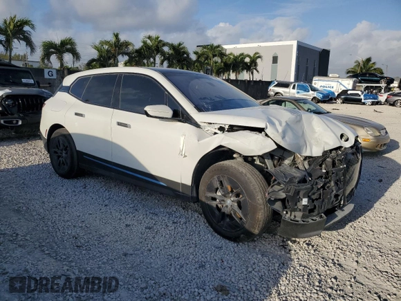 2024 BMW iX xDrive50 z VIN WB523CF02RCS04556, wystawiony jako Copart lot #51800655 z przebiegiem 7 915 mil mil oraz Czysty tytuł • Clean title. Historia ofert i sprzedaży dostępna na DreamBid. Obrazek 4.