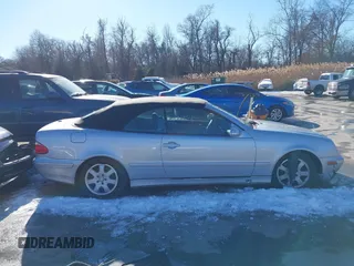 2002 Mercedes-Benz CLK 320/430 with VIN WDBLK65G82T102405, listed as a IAAI auction lot 41225601 with 63,800 mi miles and . Bid and sale history available at DreamBid. Image 13.