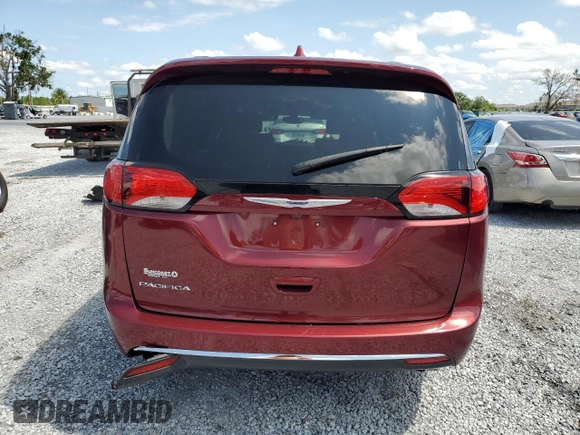 2020 Chrysler Pacifica Touring L with VIN 2C4RC1BG6LR196079, listed as a Copart auction lot 59307915 with 97,611 mi miles and Non repairable. Bid and sale history available at DreamBid. Image 6.