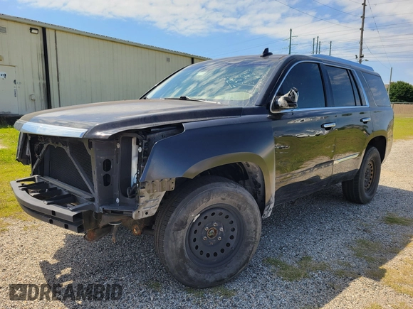 2019 Cadillac Escalade Platinum with VIN 1GYS4DKJ9KR138333, listed as a IAAI auction lot 42176170 with 104,787 mi miles and . Bid and sale history available at DreamBid. Image 2.