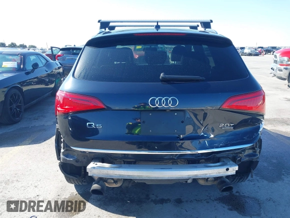 2015 Audi Q5 Premium Plus with VIN WA1LFAFP7FA119828, listed as a IAAI auction lot 41023540 with 69,087 mi miles. Bid and sale history available at carsss.com. Image 17.