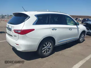2015 Infiniti QX60 with VIN 5N1AL0MM5FC553545, listed as a IAAI auction lot 42478825 with 95,694 mi miles and . Bid and sale history available at DreamBid. Image 4.