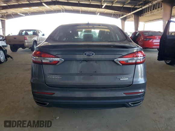 2020 Ford Fusion Titanium with VIN 3FA6P0K92LR115615, listed as a Copart auction lot 60471975 with 73,069 mi miles and Salvage title. Bid and sale history available at DreamBid. Image 6.