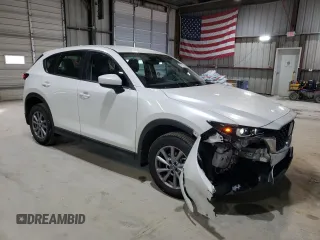 2023 Mazda CX-5 2.5 S with VIN JM3KFBAM2P0170852, listed as a Copart auction lot 47758785 with 33,010 mi miles and Salvage Title. Bid and sale history available at carsss.com. Image 4.