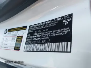 2024 Mercedes-Benz GLE 450 с VIN 4JGFB5KB2RB180482, выставлен на аукционе IAAI как лот 41363826 с пробегом 6 430 миль миль и . История ставок и продаж доступна на DreamBid. Изображение 9.