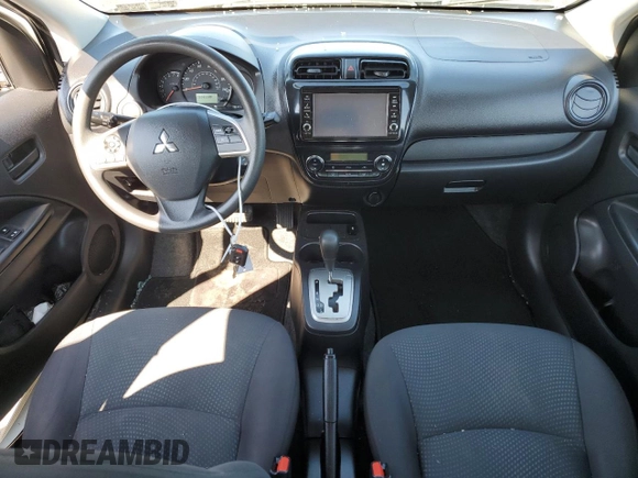2020 Mitsubishi Mirage G4 ES with VIN ML32F3FJ0LHF03418, listed as a Copart auction lot 64009374 with 65,659 mi miles and Salvage Title. Bid and sale history available at carsss.com. Image 8.