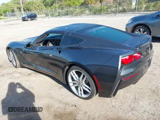 2018 Chevrolet Corvette 3LT with VIN 1G1YF2D78J5105256, listed as a IAAI auction lot 41878913 with 58,121 mi miles. Bid and sale history available at carsss.com. Image 3.