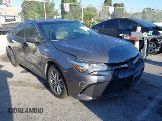 2017 Toyota Camry Hybrid LE with VIN 4T1BD1FK1HU213485, listed as a IAAI auction lot 41860762 with 128,827 mi miles. Bid and sale history available at carsss.com. Image 1.