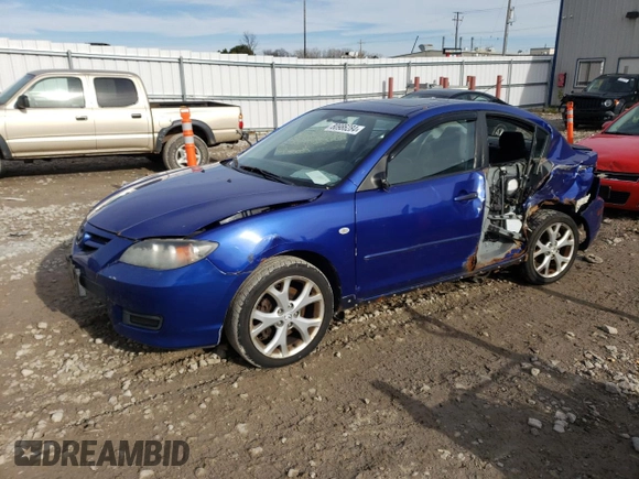 2007 Mazda 3 S Sport with VIN JM1BK323X71603764, listed as a Copart auction lot 80986284 with 129,811 mi miles and Non Repairable. Bid and sale history available at carsss.com. Image 1.