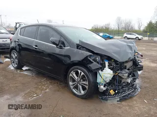 2016 Kia Forte EX with VIN KNAFX5A84G5604393, listed as a IAAI auction lot 42011963 with 79,145 mi miles and . Bid and sale history available at carsss.com. Image 1.