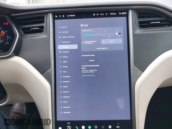2020 Tesla Model S Long Range с VIN 5YJSA1E23LF390913, выставлен на аукционе IAAI как лот 42031044 с пробегом 93 403 миль миль и . История ставок и продаж доступна на DreamBid. Изображение 19.