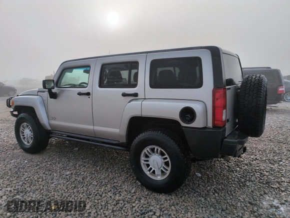 2008 Hummer H3 with VIN 5GTEN33E988187406, listed as a Copart auction lot 81127844 with 118,145 mi miles and Salvage Title. Bid and sale history available at DreamBid. Image 2.