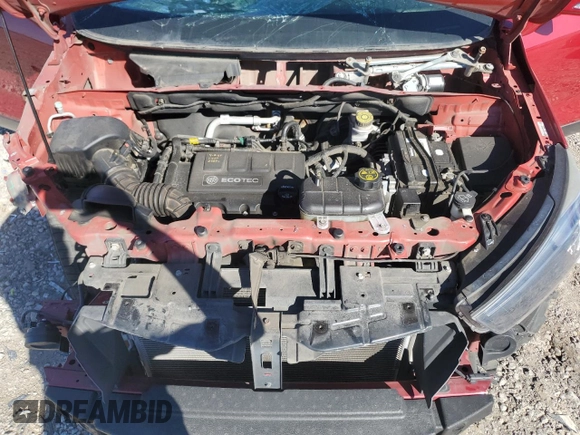 2019 Buick Encore Preferred with VIN KL4CJESB6KB806593, listed as a Copart auction lot 48883565 with 108,462 mi miles and Salvage Title. Bid and sale history available at DreamBid. Image 12.
