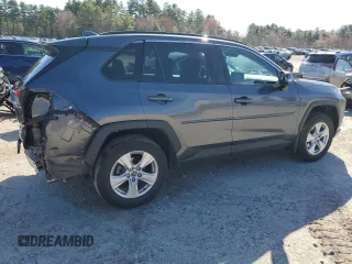 2019 Toyota RAV4 XLE with VIN 2T3P1RFV5KC047513, listed as a Copart auction lot 53023465 with 65,408 mi miles and Salvage Title. Bid and sale history available at carsss.com. Image 3.