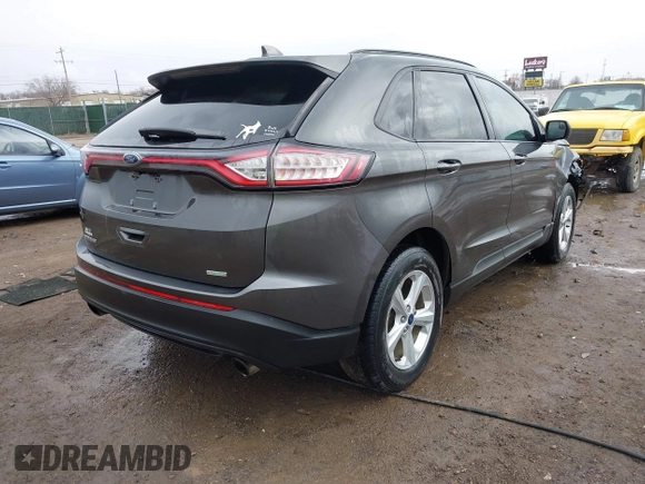 2016 Ford Edge SE with VIN 2FMPK3G90GBB51956, listed as a IAAI auction lot 41692029 with 135,338 mi miles and . Bid and sale history available at DreamBid. Image 4.