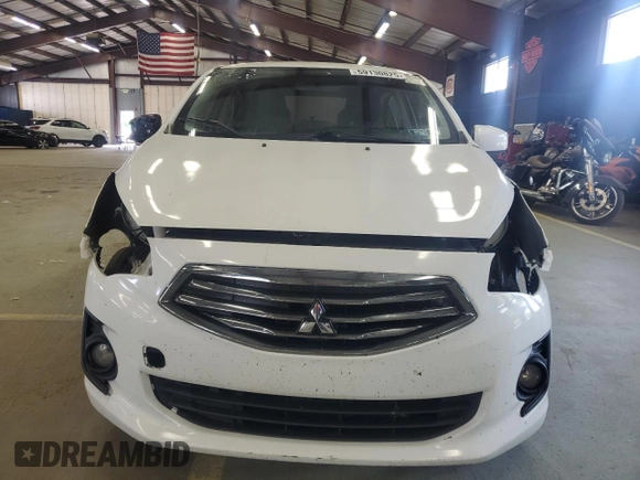 2017 Mitsubishi Mirage ES z VIN ML32F3FJ6HHF10493, wystawiony jako Copart lot #59130825 z przebiegiem 83 423 mil mil oraz Czysty tytuł • Clean title. Historia ofert i sprzedaży dostępna na DreamBid. Obrazek 5.