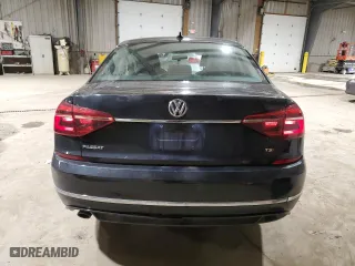 2017 Volkswagen Passat R-Line w/Comfort Pkg with VIN 1VWDT7A34HC003694, listed as a Copart auction lot 45187225 with 142,360 mi miles and Salvage Title. Bid and sale history available at carsss.com. Image 6.