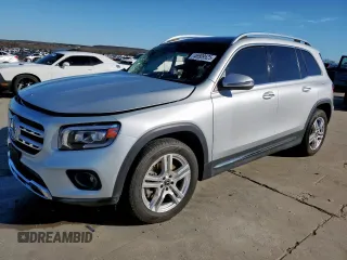 2021 Mercedes-Benz GLB with VIN W1N4M4HB7MW129044, listed as a Copart auction lot 46509525 with 0 mi miles and Salvage Title. Bid and sale history available at carsss.com. Image 1.