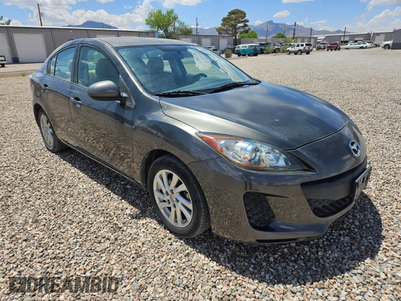 2012 Mazda 3 i Touring with VIN JM1BL1VF9C1501020, listed as a Copart auction lot 56607675 with 121,215 mi miles and Clean Title. Bid and sale history available at DreamBid. Image 1.