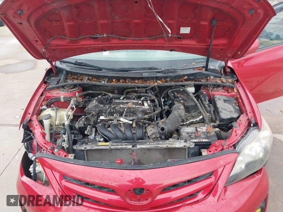 2013 Toyota Corolla L with VIN 5YFBU4EE8DP218935, listed as a IAAI auction lot 41881248 with 120,210 mi miles. Bid and sale history available at carsss.com. Image 10.