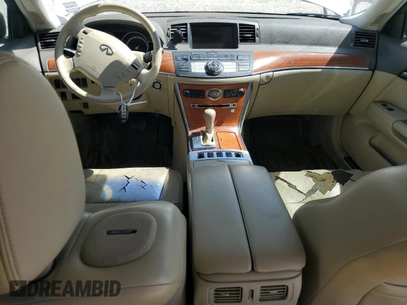 2006 Infiniti M with VIN JNKAY01F36M263714, listed as a Copart auction lot 64113864 with 139,836 mi miles and Salvage Title. Bid and sale history available at DreamBid. Image 8.