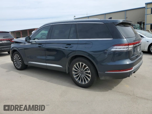 2022 Lincoln Aviator Reserve z VIN 5LM5J7WC2NGL17296, wystawiony jako Copart lot #48116645 z przebiegiem 39 385 mil mil oraz Szkoda całkowita • Salvage title. Historia ofert i sprzedaży dostępna na DreamBid. Obrazek 2.