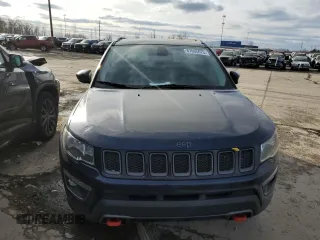 2018 Jeep Compass Trailhawk with VIN 3C4NJDDB4JT373701, listed as a Copart auction lot 87695675 with 90,005 mi miles and Clean Title. Bid and sale history available at carsss.com. Image 5.